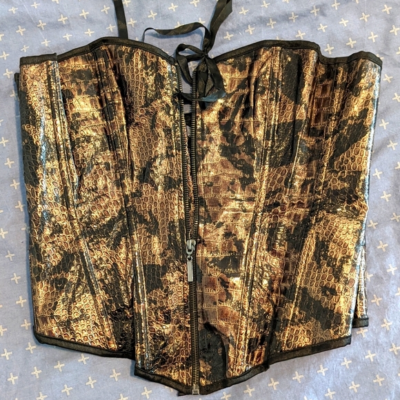 Snakeskin Corset - Picture 1 of 4
